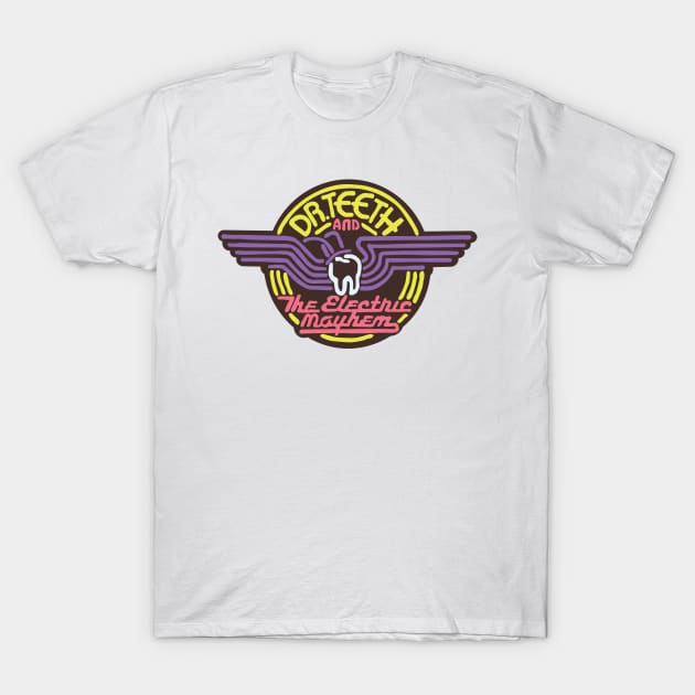 Dr Teeth Logo T-Shirt by FutureSpaceDesigns